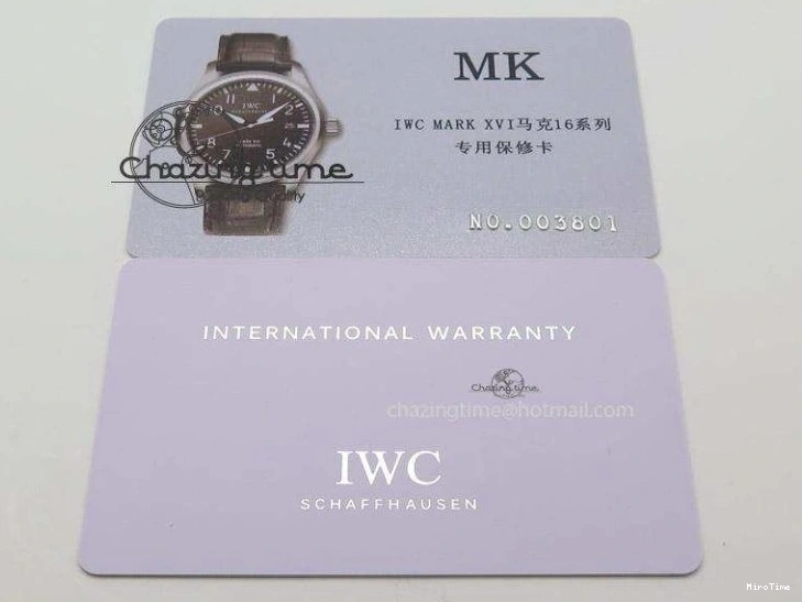 MIROTIME 0224 Pilot Mark XVI “Father & Son 2012” MK Maker SS Sliver Dial A2892 On Black Leather Strap Attractive 7373